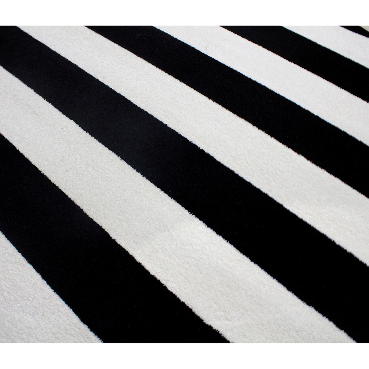 Covor, FB45 , Polipropilena, Negru / Crem - 2 | YEO