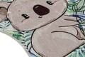 Covor, Koala Shape , 50% catifea/50% poliester, Multicolor