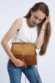 Geanta Beverly Hills Polo Club, 601, piele ecologica, maro