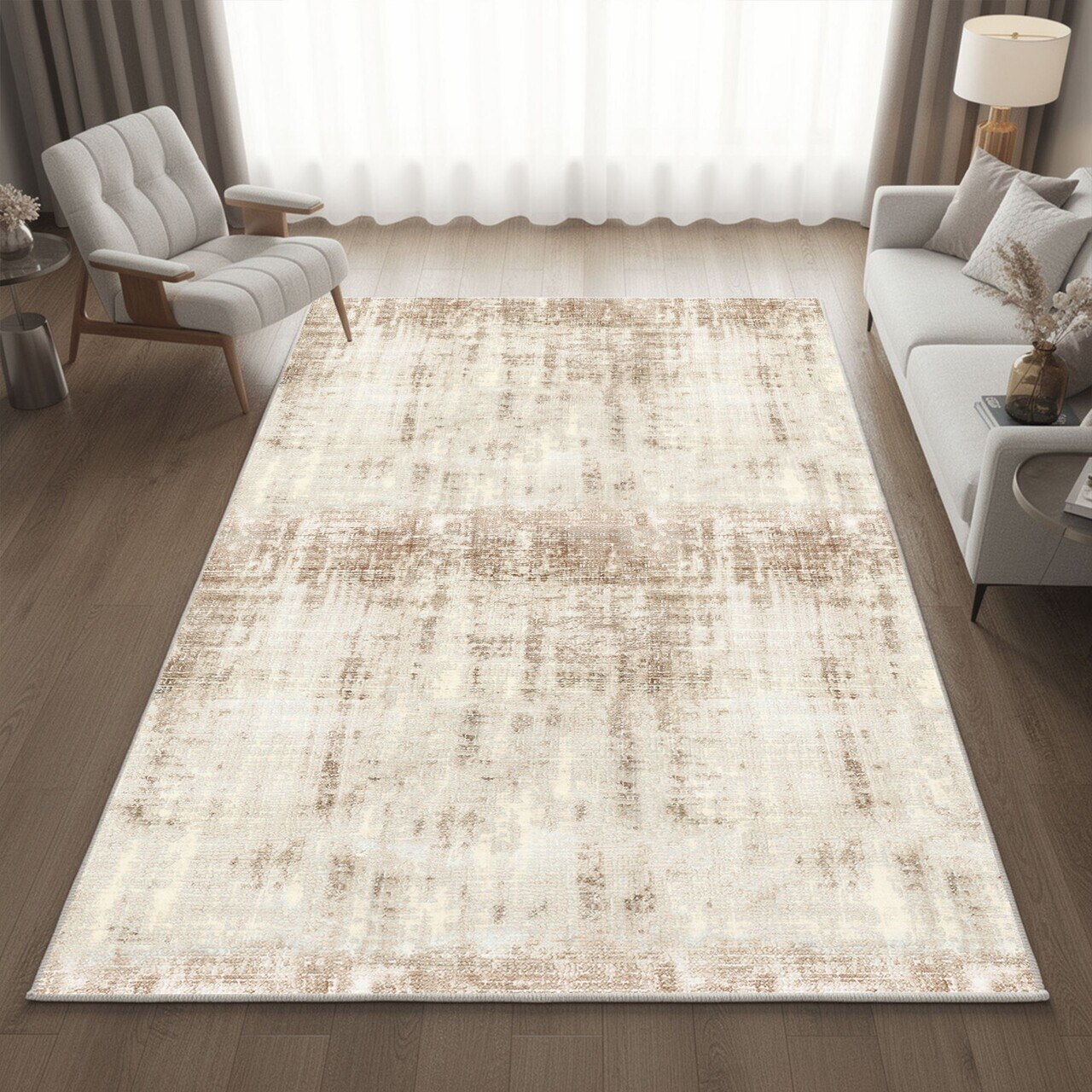 Covor Eexfab805 140x220 cm Poliester Multicolor