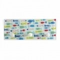 Cuier baie Peces, Versa, 30 x 3 x 12 cm, sticla, multicolor
