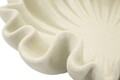 Vas decorativ Stons, Mauro Ferretti, 31x9 cm, polirasina, crem