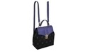 Rucsac Beverly Hills Polo Club, 622, piele ecologica,  negru/lila
