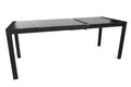 Masa extensibila, Nmobb, Silva, 120x75x74 cm, PAL, Negru