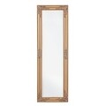 Oglinda decorativa, Miro Gold, Bizzotto, 42x132 cm, lemn de paulownia