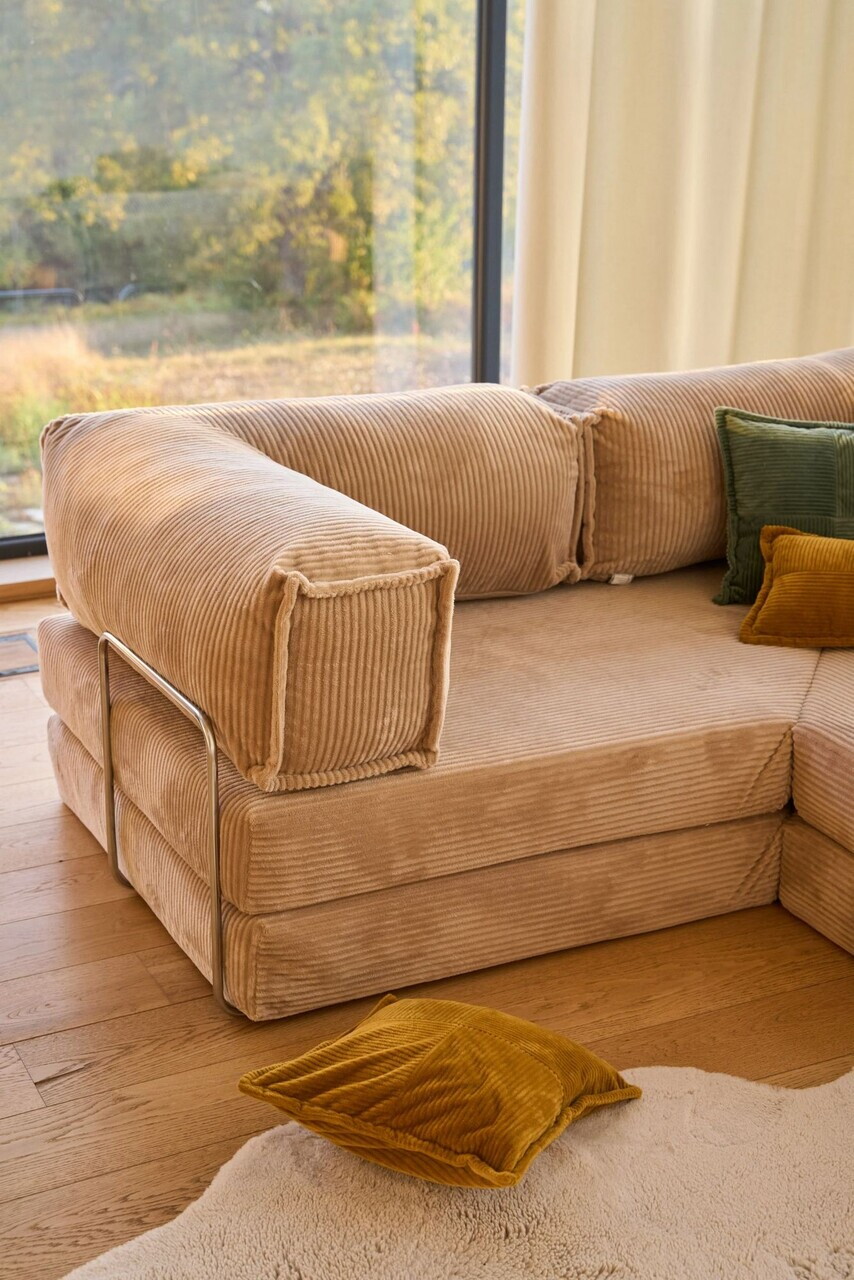 Coltar, Atelier del Sofa, 118FVL1404, Tesatura plus reiata, Bej - view 10