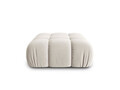Taburet, Bellis-51, Micadoni Home, 94x94x43 cm, catifea, bej inchis