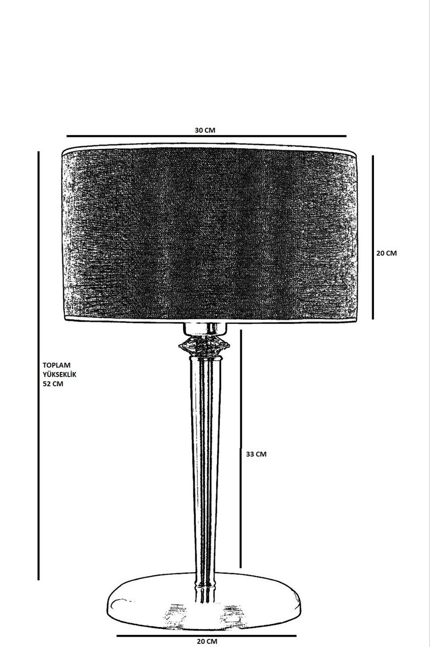 Lampa De Masa, Stala, 846STL2787, Metal, Alb