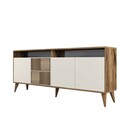 Set mobilier living, Hommy Craft, Milan 525, Maro/Crem