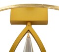 Aplica de perete Vienna, Mauro Ferretti, 1 x E14, 20W, 16x15x50 cm, fier, auriu/alb