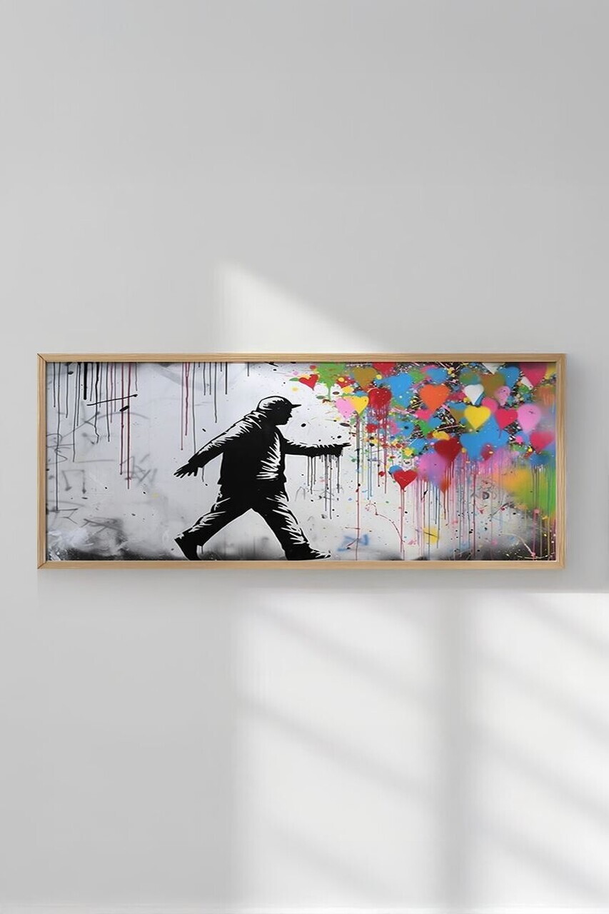 Tablou decorativ, Artbnkyty11-50120, MDF, Multicolor — imaginea 3