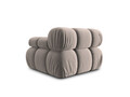 Modul dreapta pentru canapea, 1 loc, Bellis-51, Micadoni Home, 94x94x70 cm, catifea, cappuccino