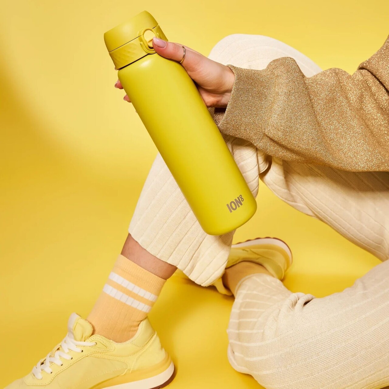 Sticla apa, inox, 920ml, Yellow - Ion8 - view 7