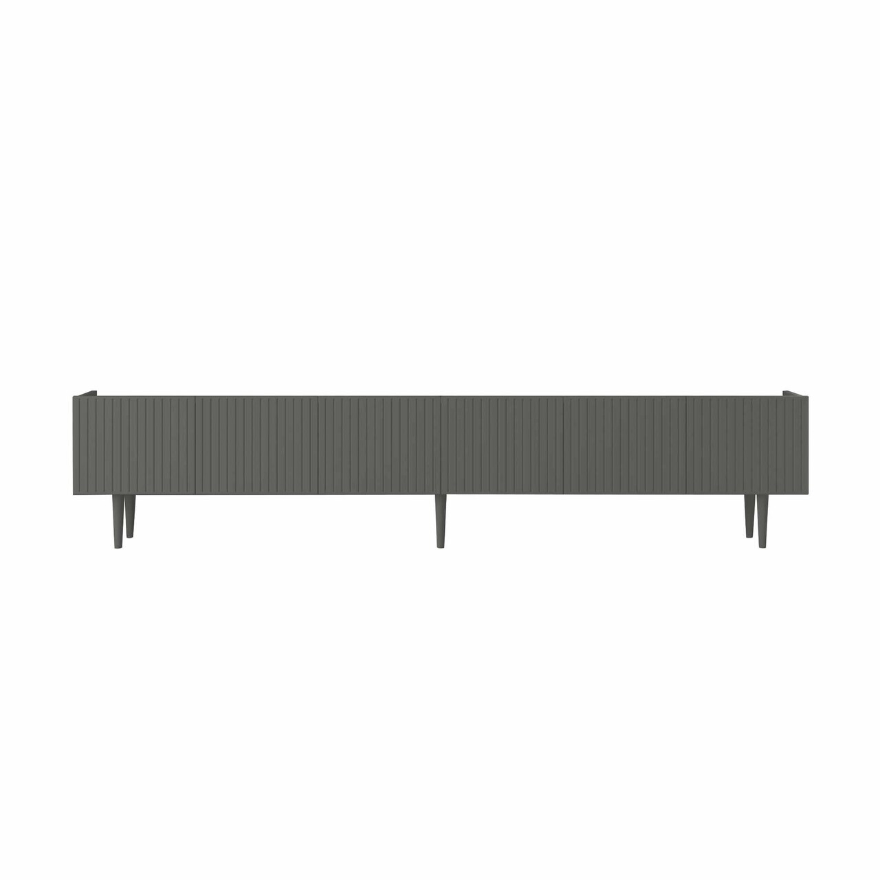 Comoda TV, Hanah Home, Capella 240, 240x50x29 cm, MDF, Gri - view 4