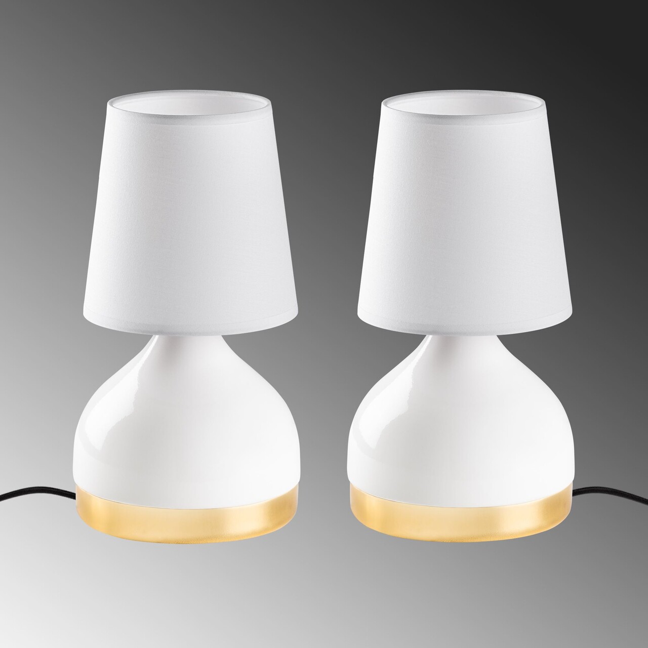 Set de lămpi de masă, Opviq, 892OPV2560, Alb - imagine 6