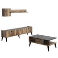 Set mobilier living, Almaren, Lidya 1, PAL, Nuc / Marmură