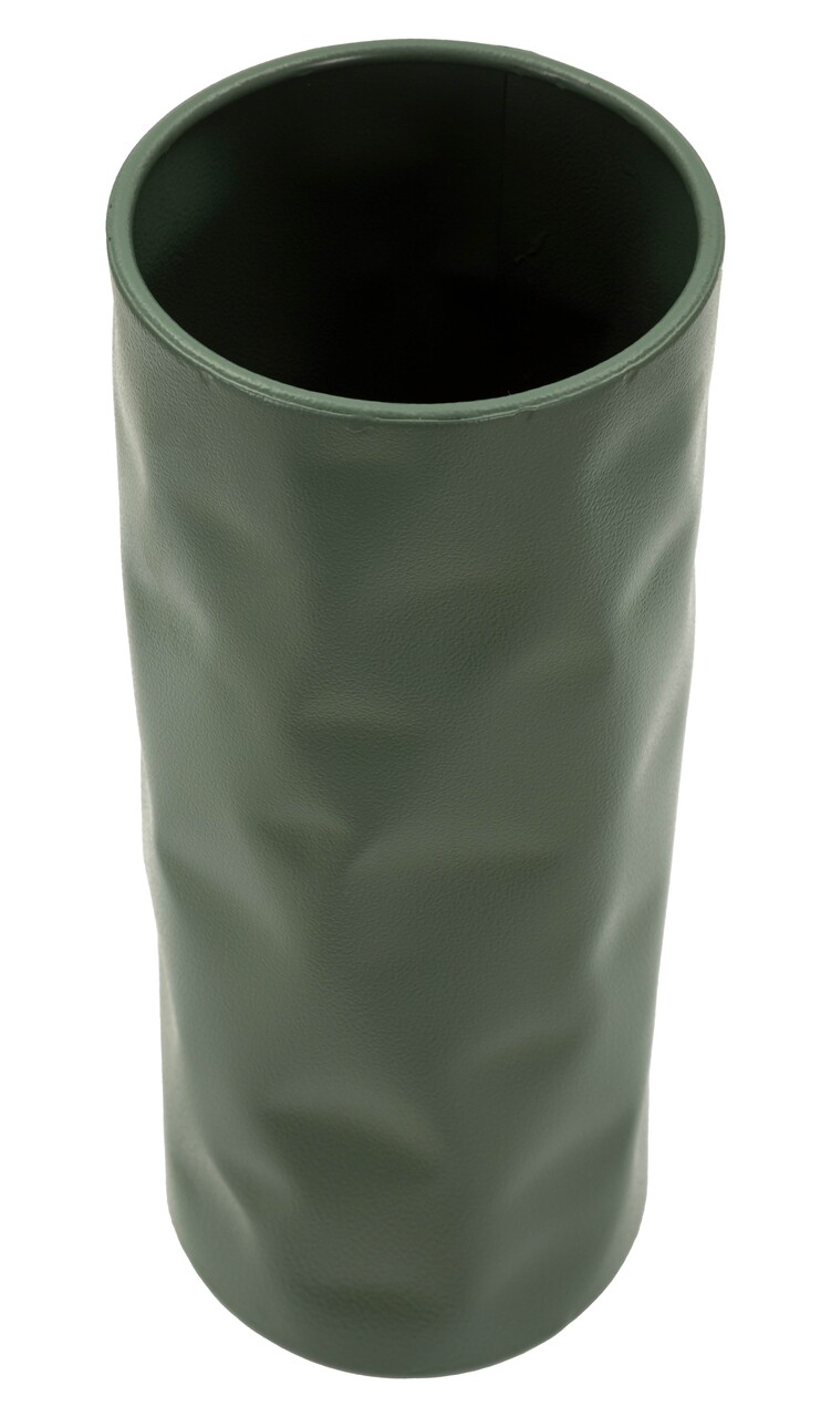 Vaza decorativa, Mauro Ferretti, Norimberga, 12x30 cm, fier, verde deschis - view 4