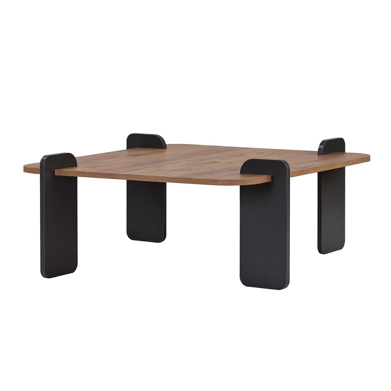 Masuta de cafea, Hanah Home, Marais, 90x35x90 cm, PAL, Pin Atlantic / Antracit — imaginea 3