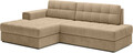 Coltar extensibil stanga 3 locuri ELTAP, LT-09MO, Blezalt, 240x150x82 cm, lemn/poliester, bej inchis