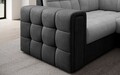 Coltar extensibil dreapta 5 locuri ELTAP, RT-84MO-97MO, Blewett, 299x198x82 cm, lemn/poliester, gri deschis/gri inchis