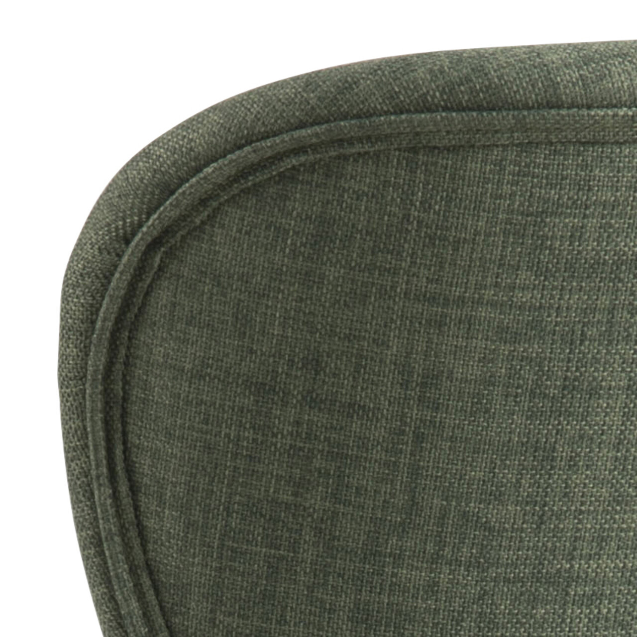 Scaun Batilda -A1, Actona, 47x53x82.5 cm, poliester/lemn de stejar, verde - view 5