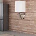 Dulap pentru bucatarie, Hanah Home, Minar, 60x72x37 cm, Alb