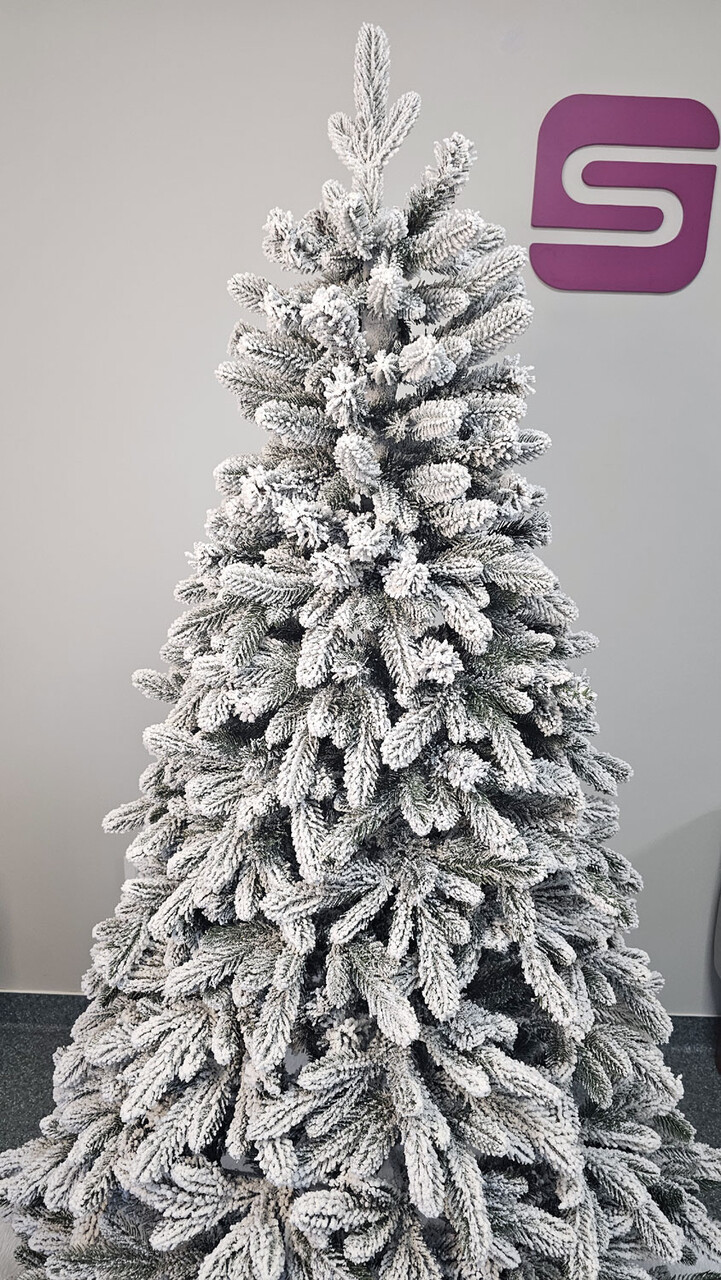 Brad artificial Christmas Deluxe by Sersimo, Global nins, mix 2D+3D, 180cm — imaginea 15