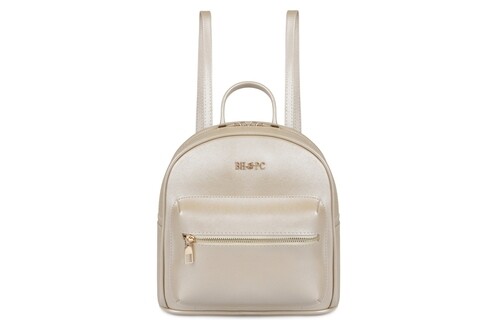 Rucsac Beverly Hills Polo Club, 626, piele ecologica, auriu