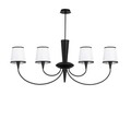 Lustra, Opviq, 892OPV1949, Metal, Negru