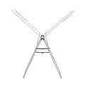 Uscator de rufe, Brabantia, Hangon Metallic, 25 m capacitate de uscare, otel, gri metalizat