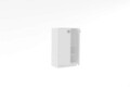 Dulap multifunctional, Puqa Design, Defne, 60x100x31.6 cm, PAL, Alb