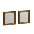 Set de oglinzi, Siam, Bale, MDF , Auriu