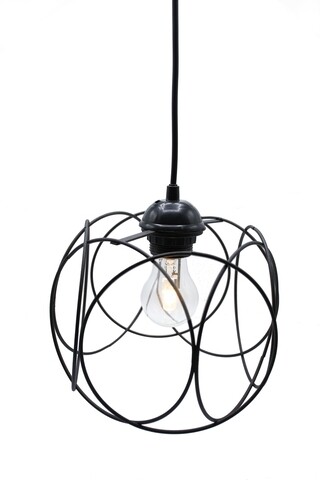 Lustra yok, 44456, squid lighting, 60x20x20 cm, 60w, negru