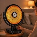 Aeroterma cu carbon Beper, 1000W, 45x29.5x55 cm, negru