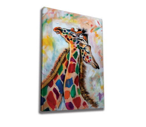Tablou decorativ, WY168 (50 x 70), 50% bumbac / 50% poliester, Canvas imprimat, Multicolor