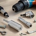Cheie tubulara universala cu accesorii, Uniscrew InnovaGoods, Ø2.5x5 cm