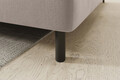 Coltar extensibil dreapta 3 locuri ELTAP, RT-18SO, Barea, 208x160x100 cm, lemn/poliester, bej
