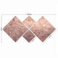 Set 4 tablouri decorative, 4MDF3080596497, MDF, Imprimat UV, Multicolor