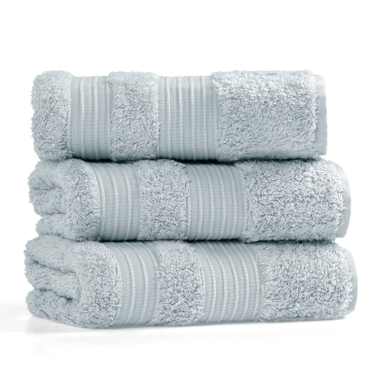 Prosop de baie, L'appartement , London Wash, 60% Bumbac/40% Bambus, Albastru