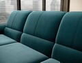 Coltar extensibil dreapta 3 locuri ELTAP, RT-39LU, Siber, 270x186x93 cm, lemn/poliester, verde