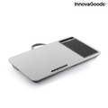 Masuta de laptop portabila Deskion InnovaGoods, 57.5x30.5 cm, MDF/poliester