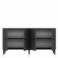 Consola, Hanah Home, Sherifa 180, 180x75x32 cm, Antracit