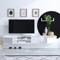 Comoda TV, Emerald, Alcor, Alb