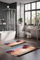 Set covorase de baie, Cartwright, CT-5188, Poliester, Multicolor