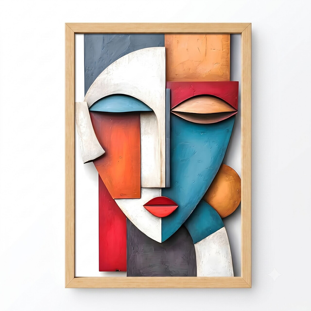 Tablou decorativ, 3752AACT-011, Fundal: 100% MDF (Grosime: 2,7 mm) Vopsire: Imprimare UV, Multicolor — imaginea 3