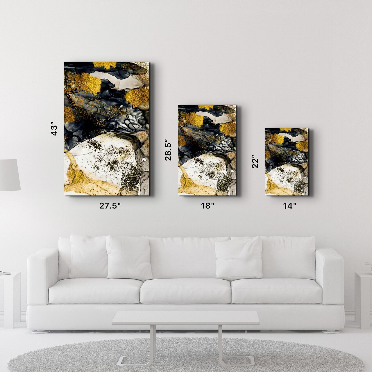 Tablou decorativ, OGLS-9035, Dimensiuni: 46 x 72 cm, Multicolor - view 6