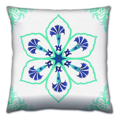 Perna, a14679, 43x43 cm, 50% bumbac / 50% poliester, multicolor