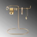 Suport pentru bijuterii, TK-002, 21x25x14 cm, Metal, Auriu