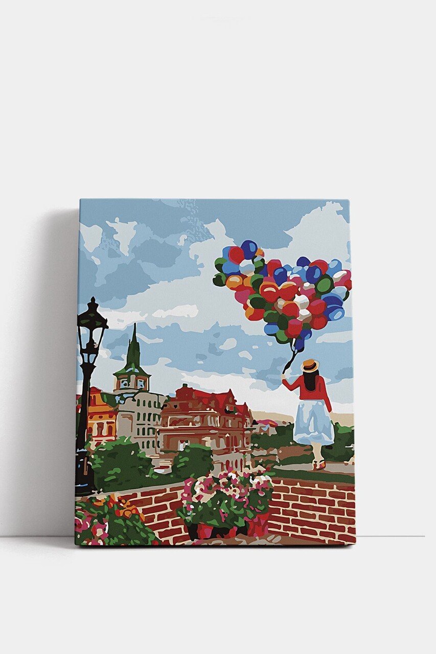 Pictura pe numere, Wallxpert, Artsylrbaskıb28, Multicolor - view 2