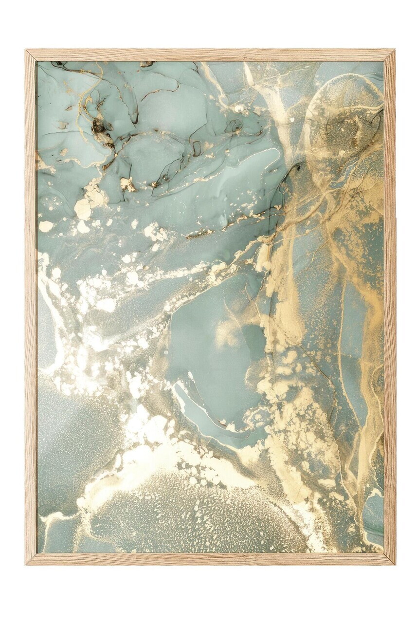 Tablou decorativ, 108452, Lemn masiv, Sticla PVC, Multicolor - view 2